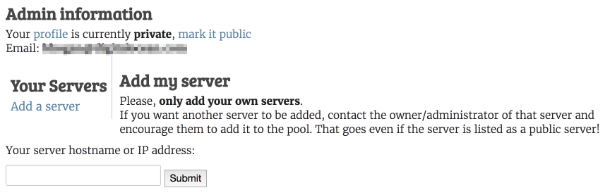 Add a server